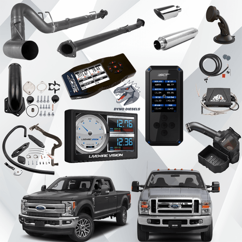 SCT / Bullydog tuner with DPF & EGR delete tunes | 2008-2019 FORD POWERSTROKE